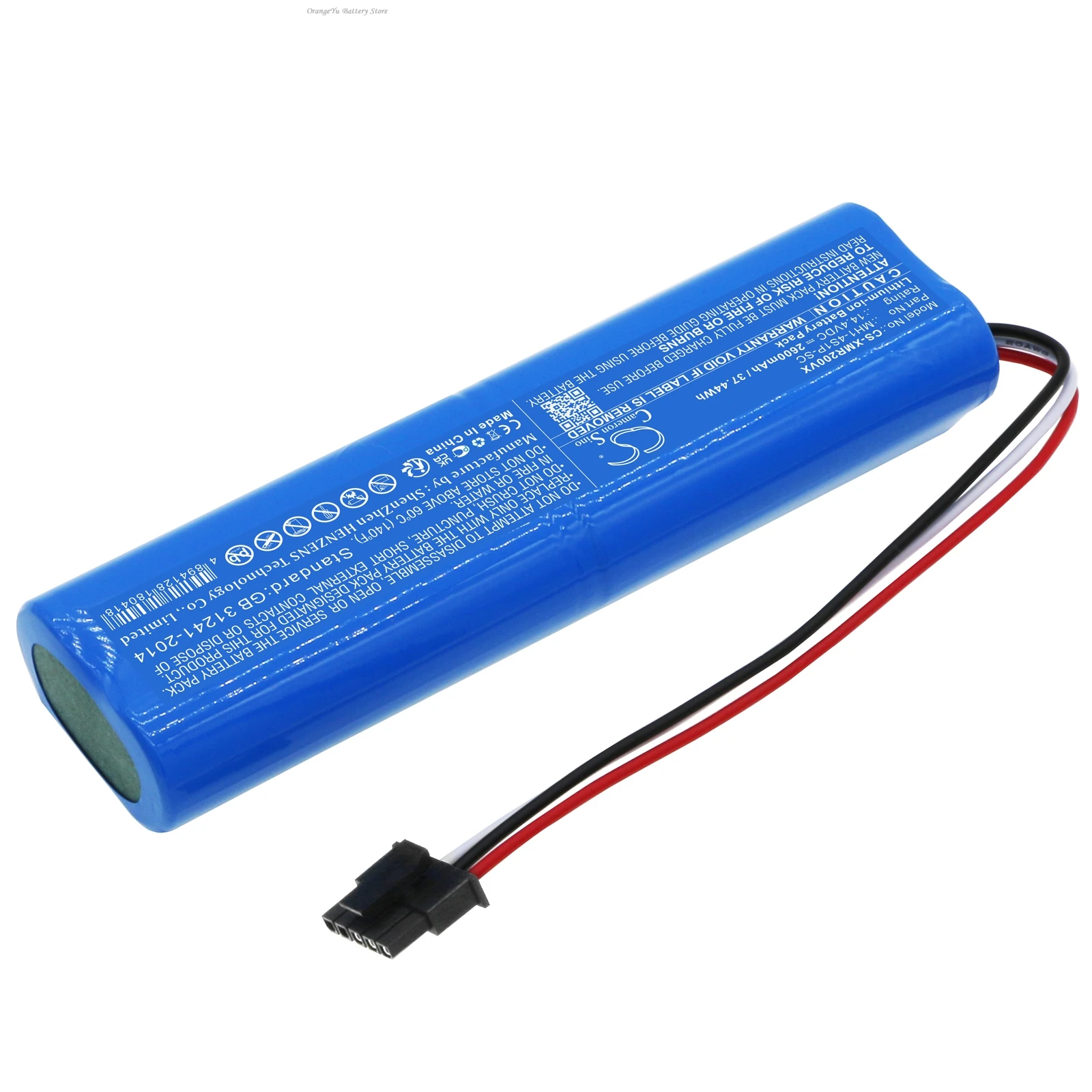 

Аккумулятор Cameron Sino 14.4V 2600mAh MH1-4S1P-SC для робота-пылесоса Haier JX37, для Proscenic LDS M7, для Viomi V2 Pro, V3, VXVC01-JG