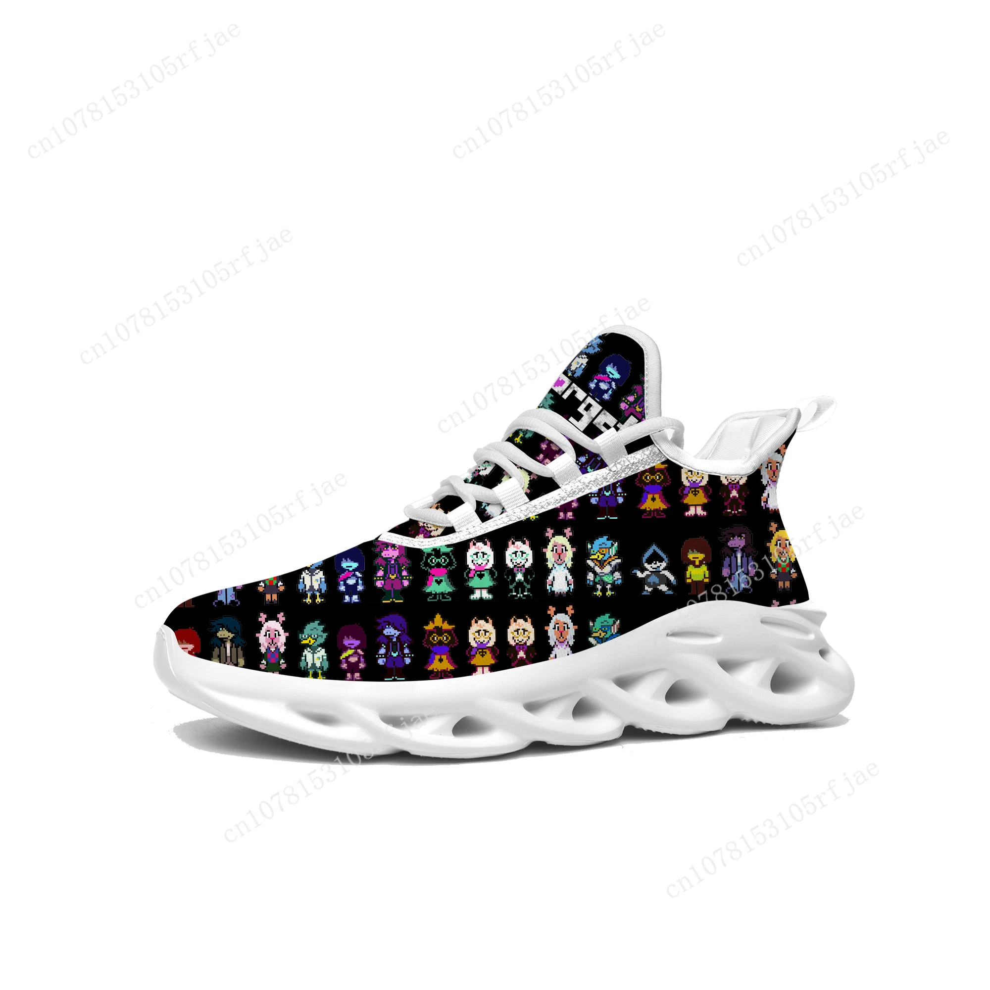 

Deltarune Sneakers Hot Cartoon Game Mens Womens Teenager Sports Running Shoes High Quality Fashion Custom Built Lace Up Shoes