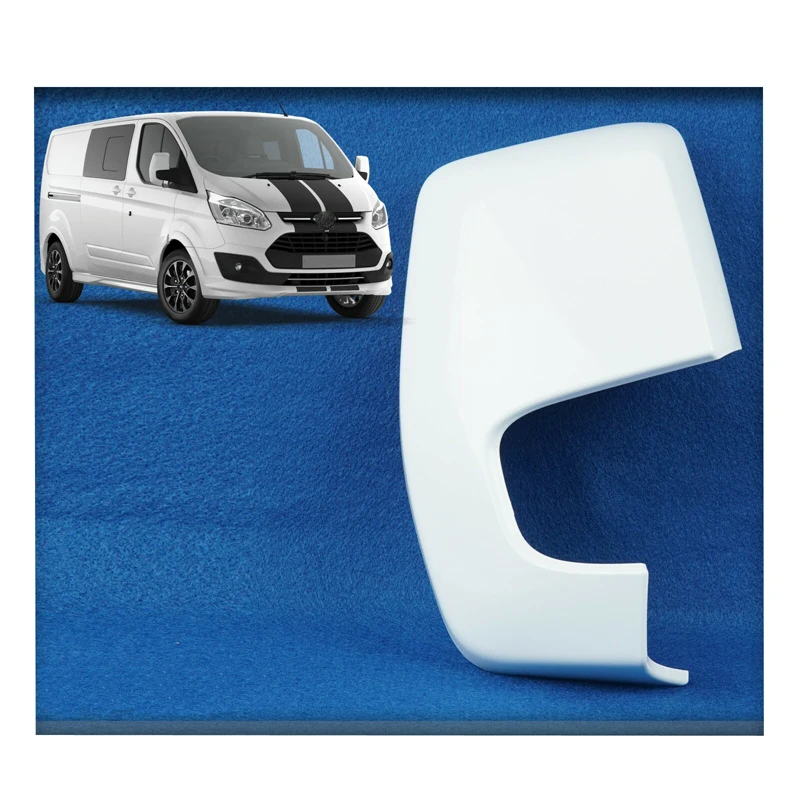 

FOR FORD TRANSIT CUSTOM RIGHT DRIVER SIDE FROZEN WHITE PAINTED WING MIRROR COVER