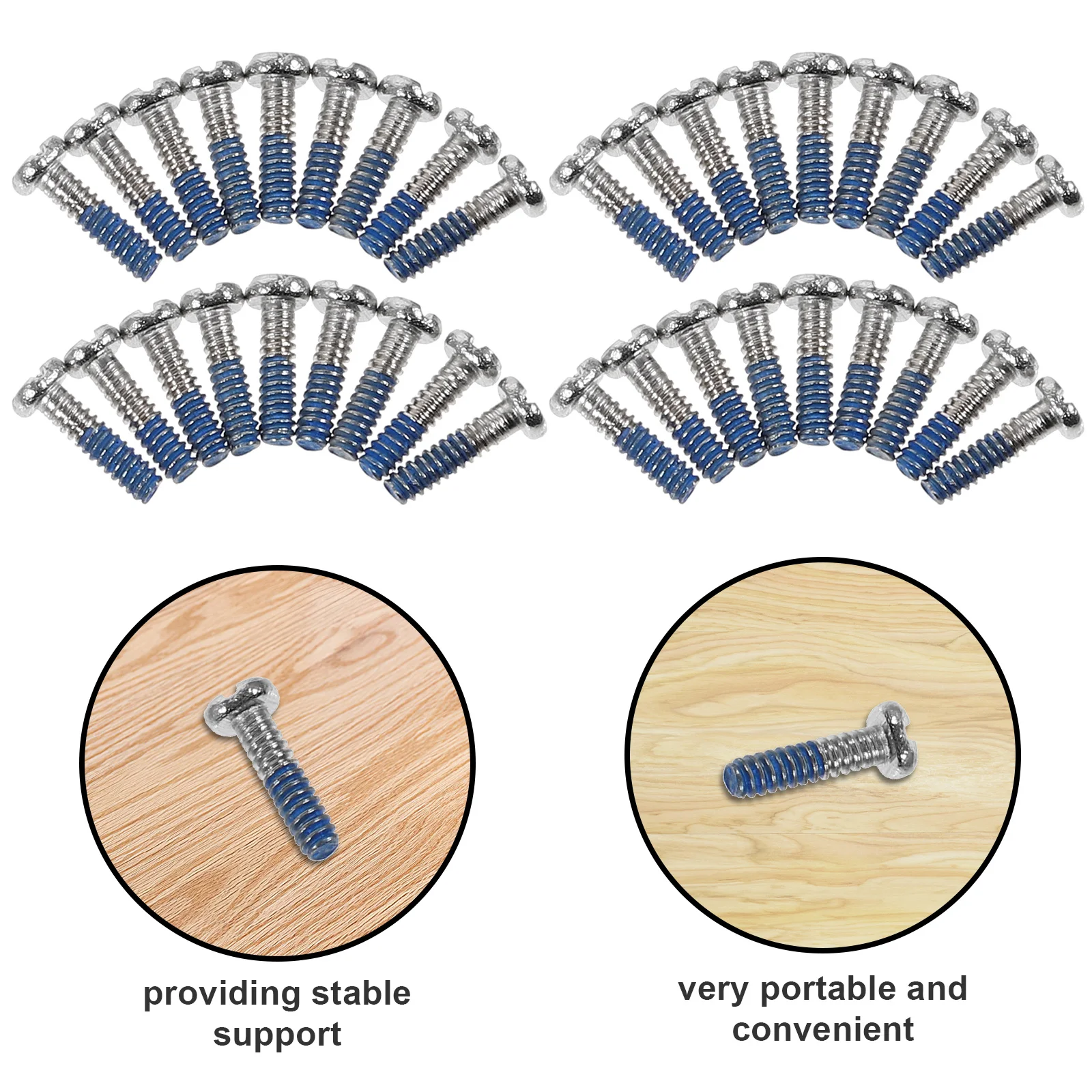 

100pcs Eyeglass Repair Screws Metal Small Replacement Parts For Glasses Repairing Tools Kit Sunglasses Accessories