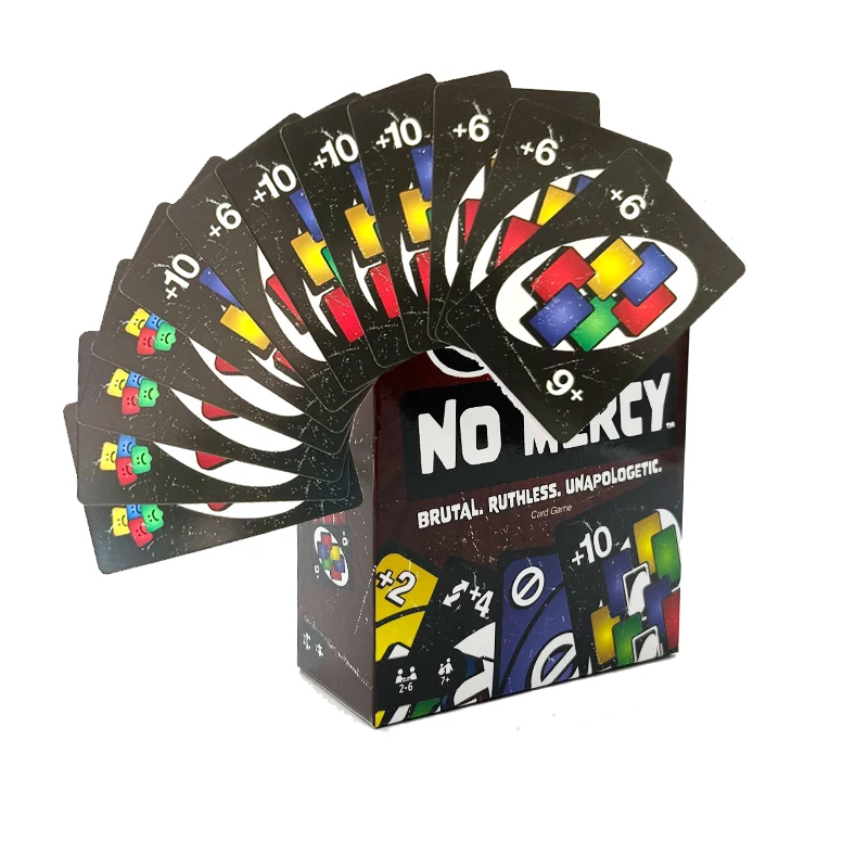 No Mercy Spiel Brettspiele Karten Tischspiele Familienparty Unterhaltungsspiele Kartenspiele Spielzeug Kinder Geburtstagsgeschenk