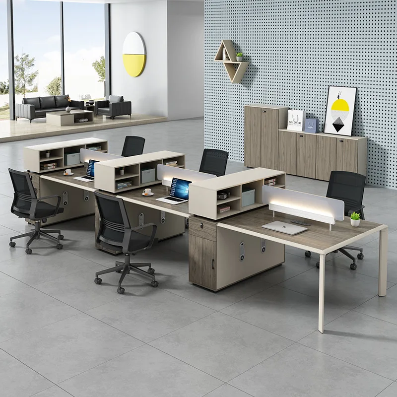 My Idea Mdf Home Staff Table Modern Workstation Furniture Office Desk