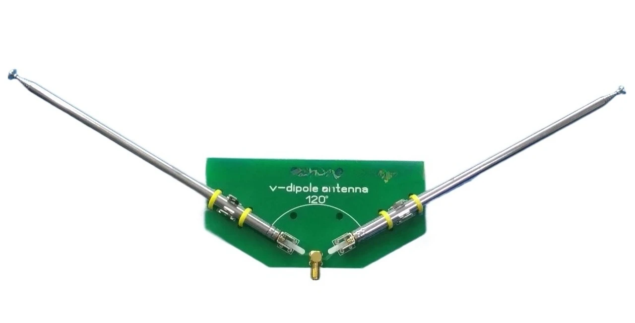 

78M-1 GHz Frequency Receive 137MHz Positive V Horn Antenna Rod V-dipole DIY Kits