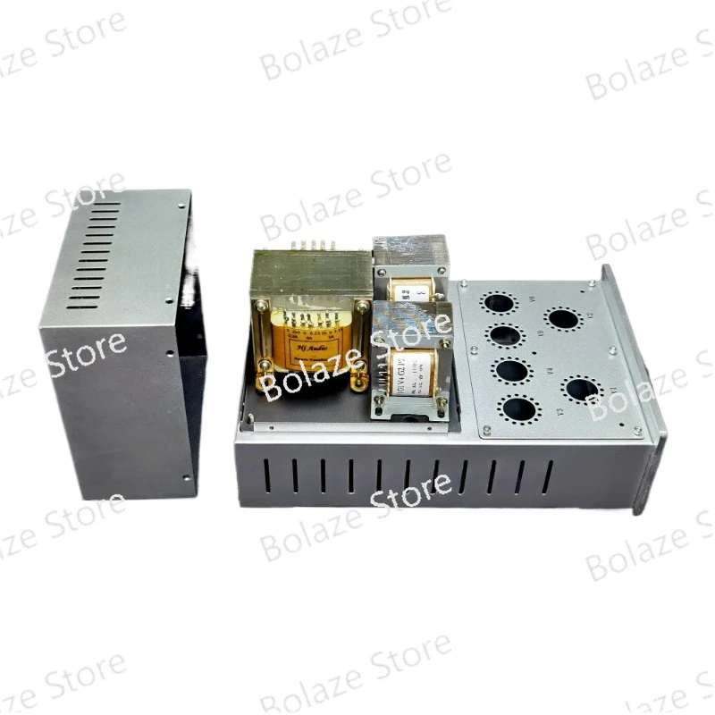 Audio 2*10W Tube Amplifier Amplifier 6F2+6P1 Push-pull Amplifier Kit / Finished AMP  28HZ-20KHZ,6F2(6U8、ECF82)*2 、6P1*4