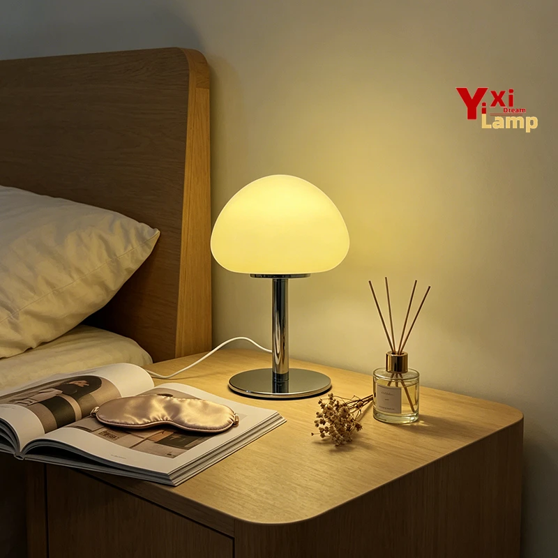 Murano Glass Small Mushroom De - đánh giá và giá Mushroom Table Lamp