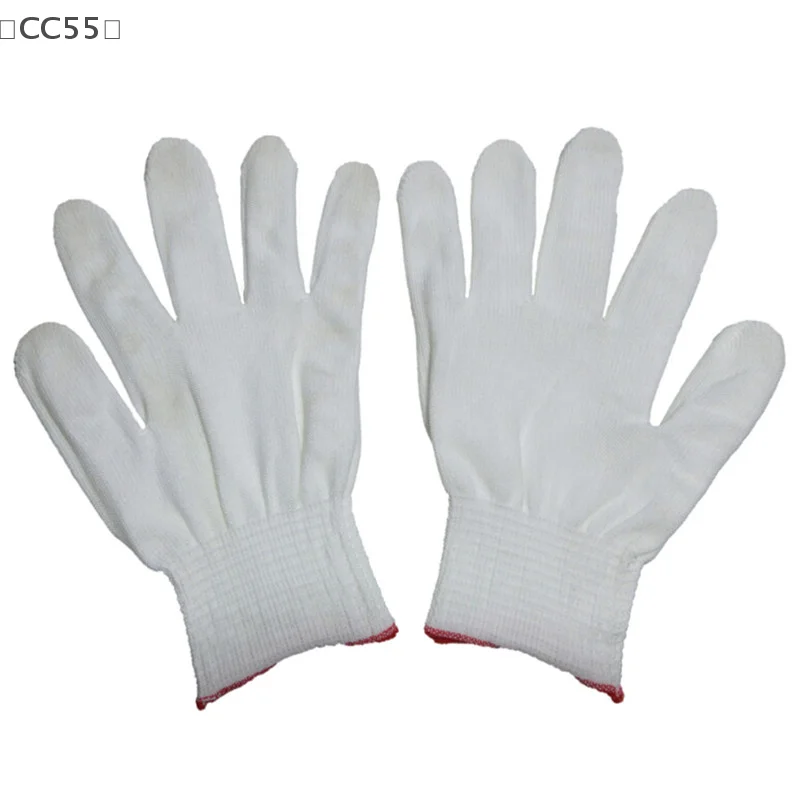 2Pair Anti Static Antiskid Gloves Elastic & Abrasion-Resistant Dust-Free Glove For Labor Protection