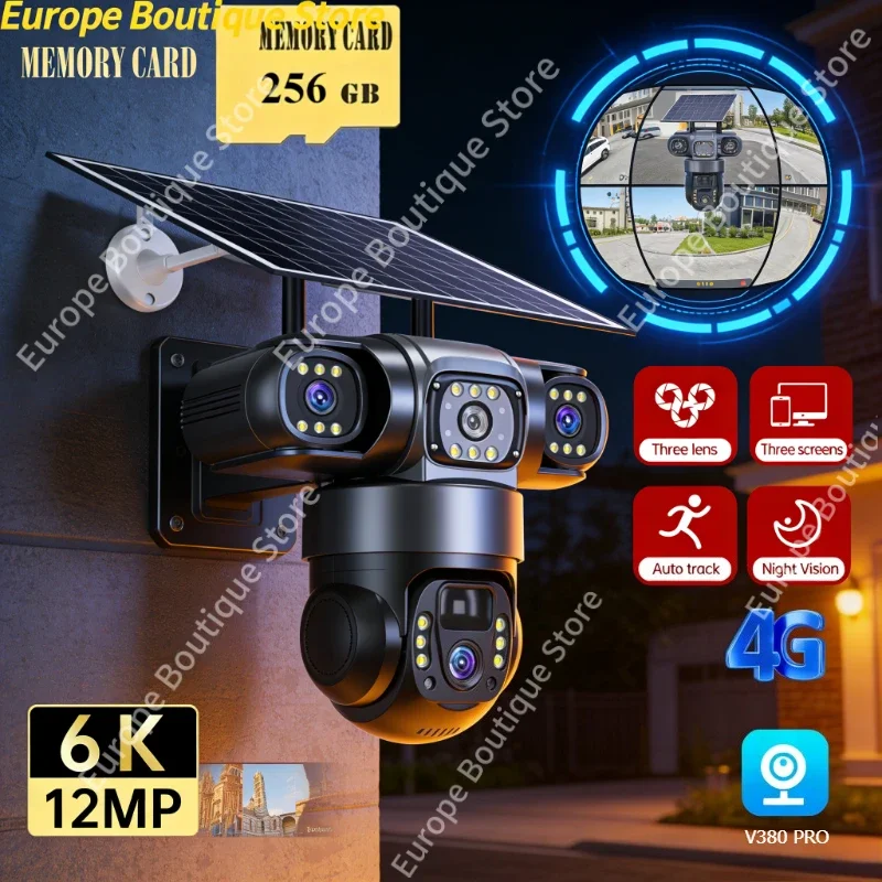 4G Solar Camera 12M…