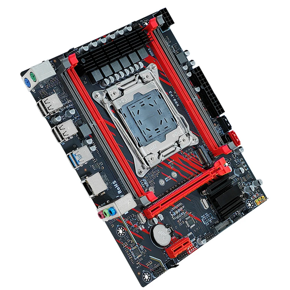 DDR3 ECC Desktop Server Motherboard E5 2666 V3 LAG2011-V3 PC Mainboard 1866MHz Motherboard Set 128GB RAM M.2 Port NVME/SATA ATX