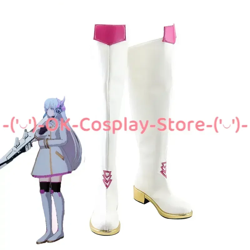 Game GRAY RAVEN PUNISHING Liv Eclipse Cosplay Shoes PU Leather Shoes Halloween Carnival Boots Cosplay Prop Custom Made