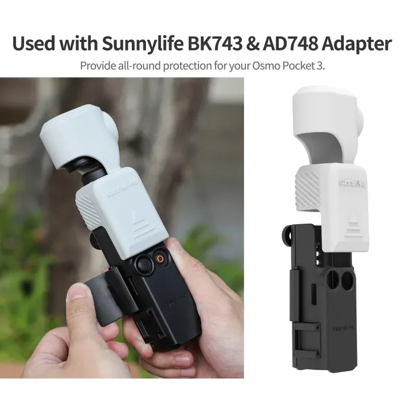 ل DJI Osmo Pocket 3 الكل في واحد Gimbal حافظة سيليكون مضادة للكسر عدسة ل DJI Osmo Pocket 3 ملحق