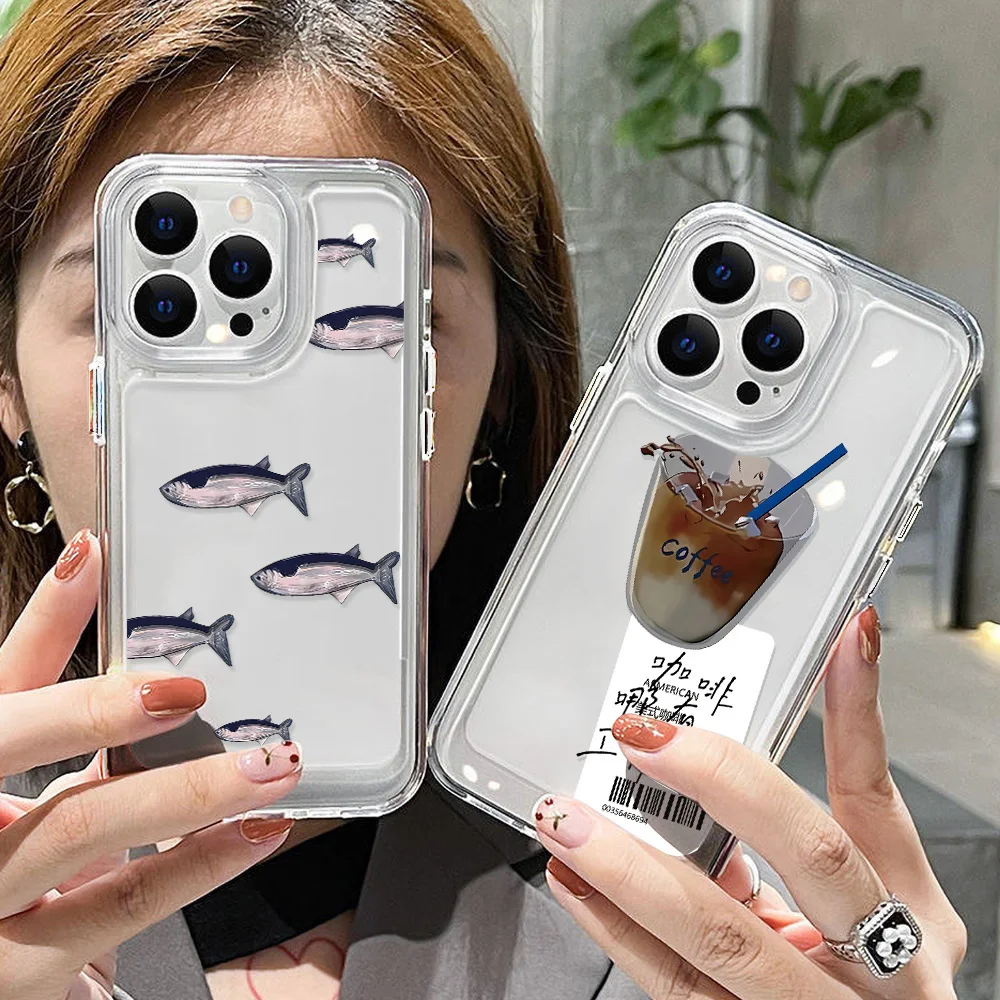 For Samsung Galaxy A53 5G Case Samsung S22 S21 S20 Ultra S22 S21 S10 Plus A52 A52S 5G A13 A14 A32 A33 A51 Clear Funny TPU Cover