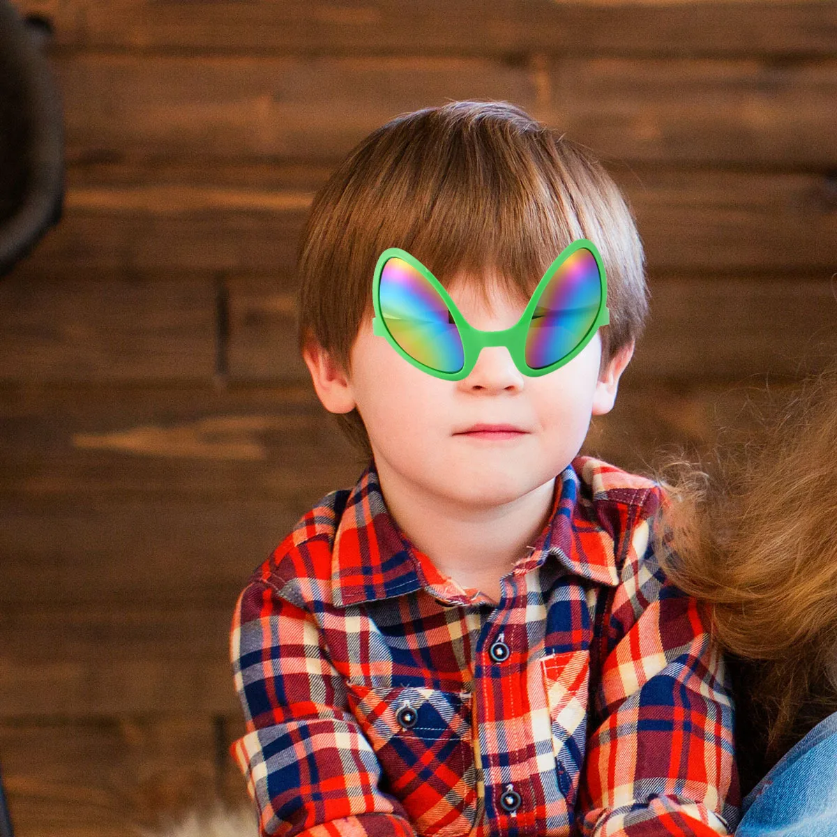 

2Pcs Funny Glasses Quirky Lightweight Comfortable Eyeglasses for Party Carnival Masquerade Beach Festival