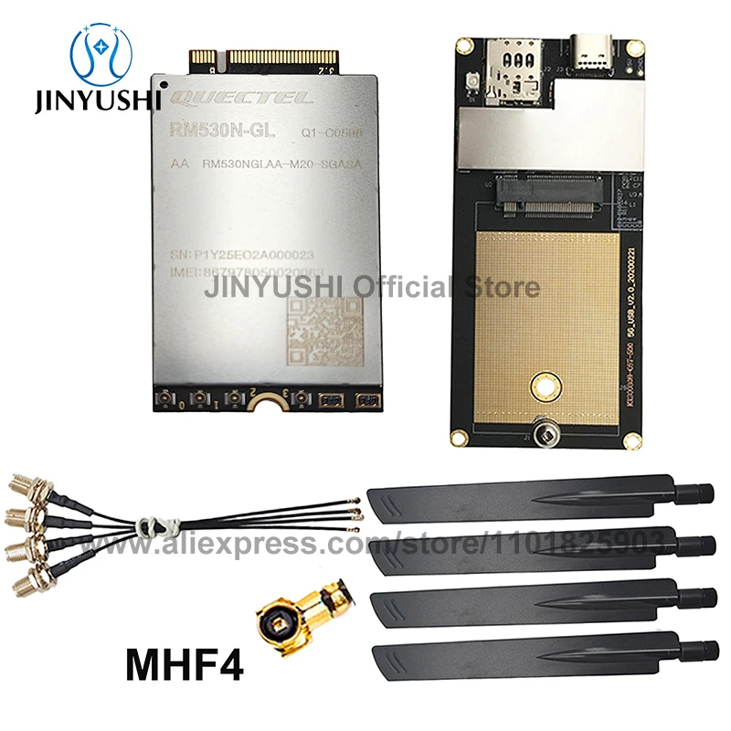 

В наличии Quectel RM530NGLAA-M20-SGASA RM530N-GL Модуль Sub-6 ГГц и mmWave 5G На базе встроенного приемника GNSS с выпуском 3GPP 16