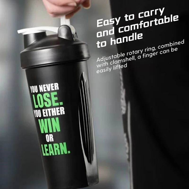 High Quality Protein Shaker Water Bottles Whey Protein Shaker Gym Durable Graduated Shaker Sport Shake Cup Sports Water Bottles - view 3