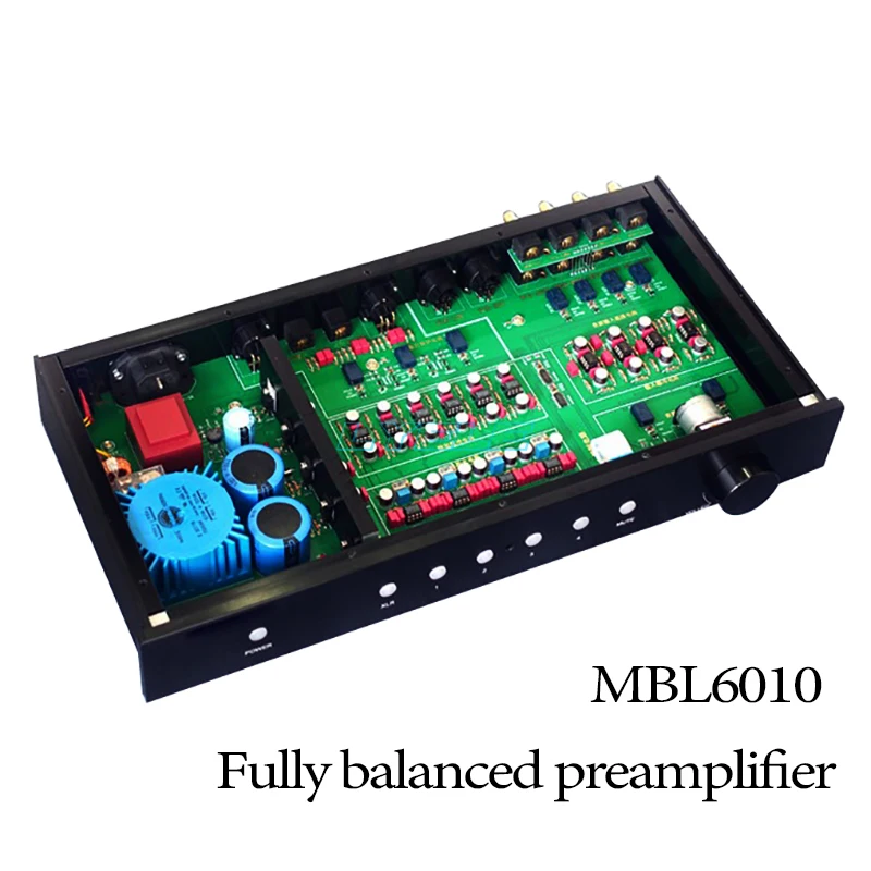 Reference German MBL6010 Fully Balanced Preamplifier Reproduction of Original Line with Remote Control Full Interface