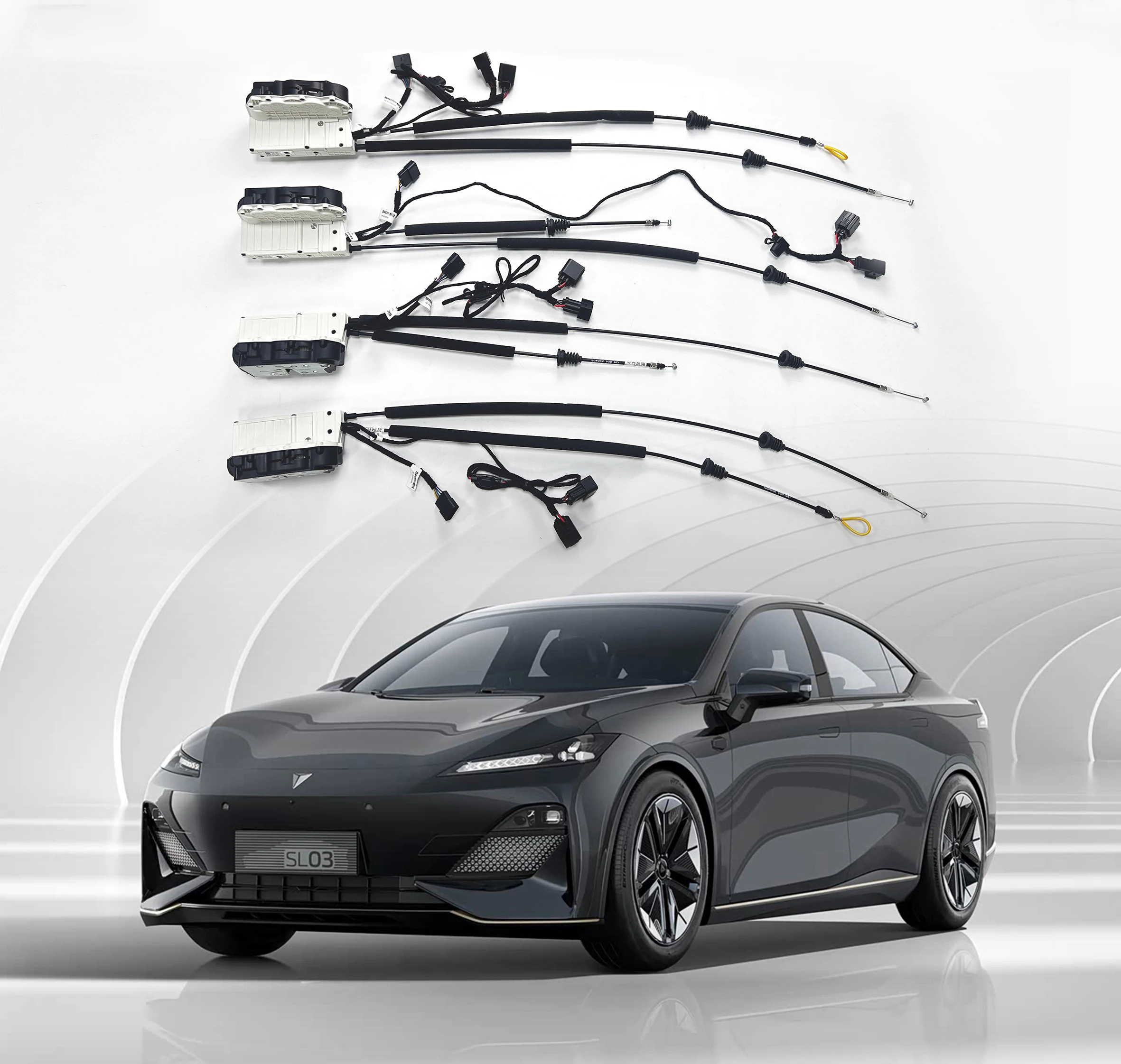 

For Deepal SL03 (Four Electric Suction Doors) Electric Suction Door Automobile Refitted Automatic Locks Car Accessories