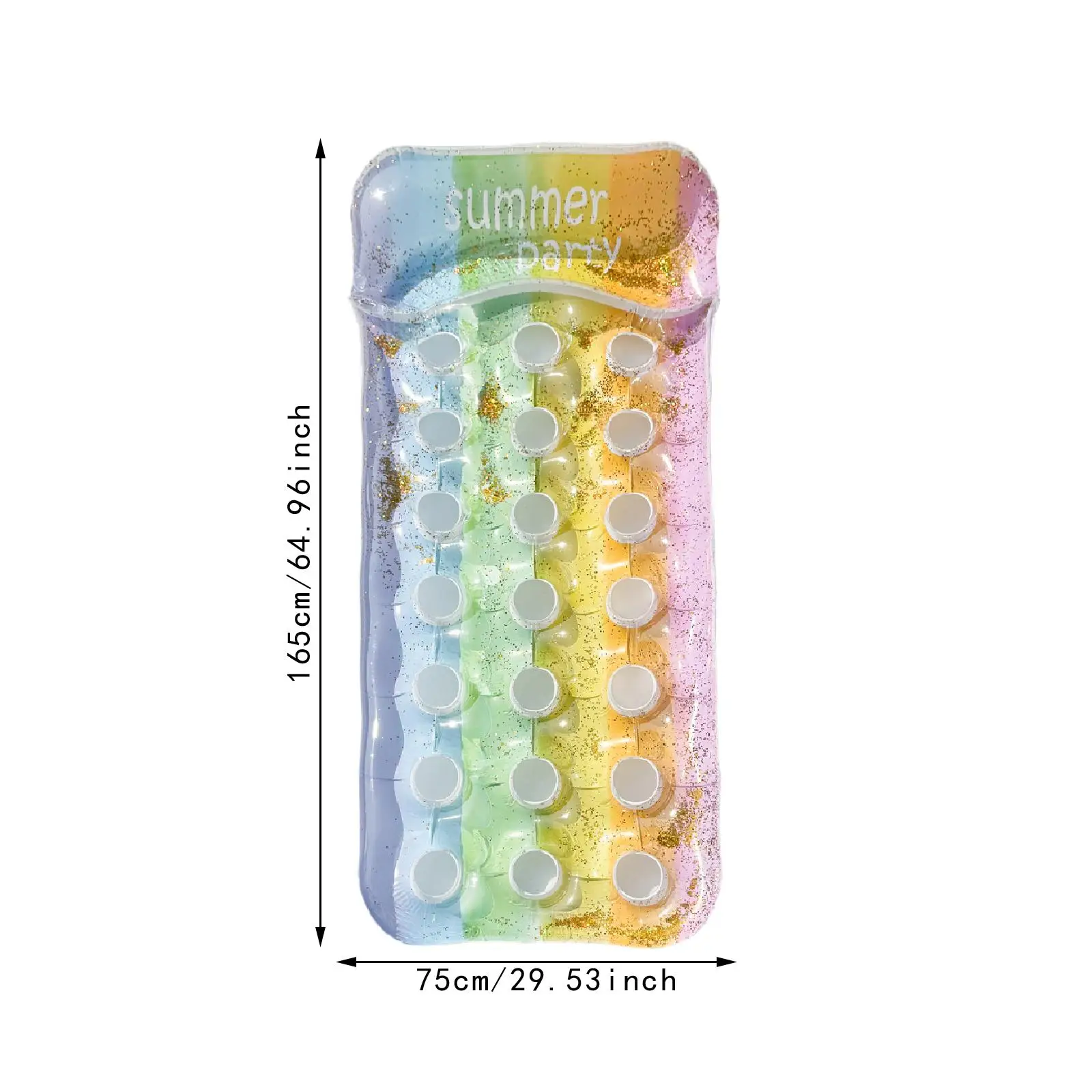 سرير قابل للنفخ لحمام السباحة وحفلات الشاطئ والداخلي والخارجي #6