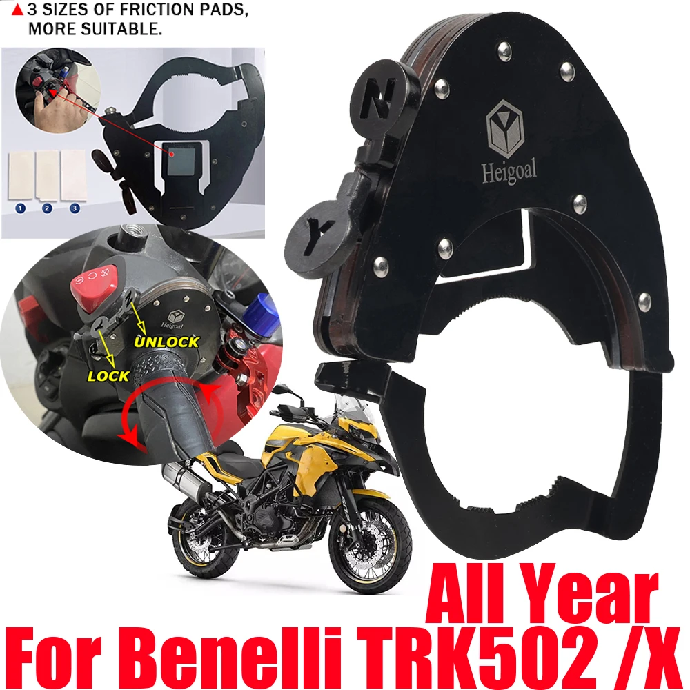 

For Benelli TRK502X TRK502 X TRK 502 X TRK 502X Motorcycle Accessories Cruise Control Handlebar Throttle Lock Assist Speed