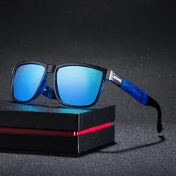 Designer Fashionable Vintage Square Sunglasses Men Women Luxury Brand Sun Glasses for Driving And Fishing Eyewear