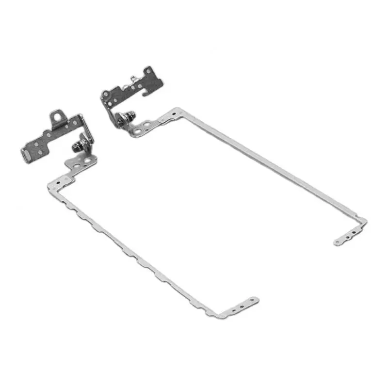 Replacement Laptop LCD Hinges Kit Metal Left and Right Hinge Silver for HP 250 G6 Upgrade Part