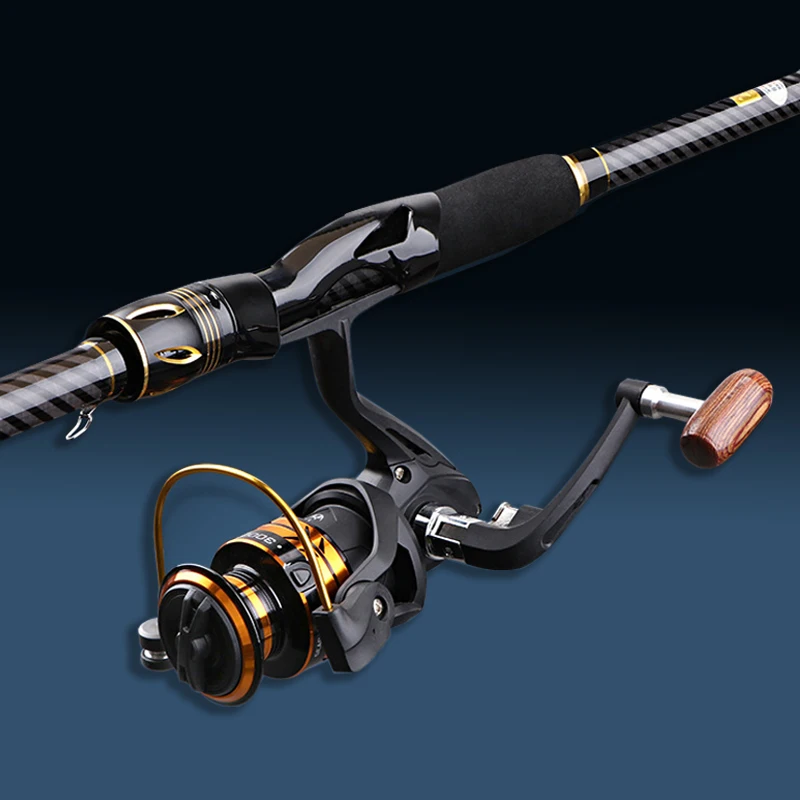 MBLN Kohlefaser-Angelrute 1,8-3,6M Teleskop-Angelrute Spinning Casting Tragbare Rute M-Power – Detail 9