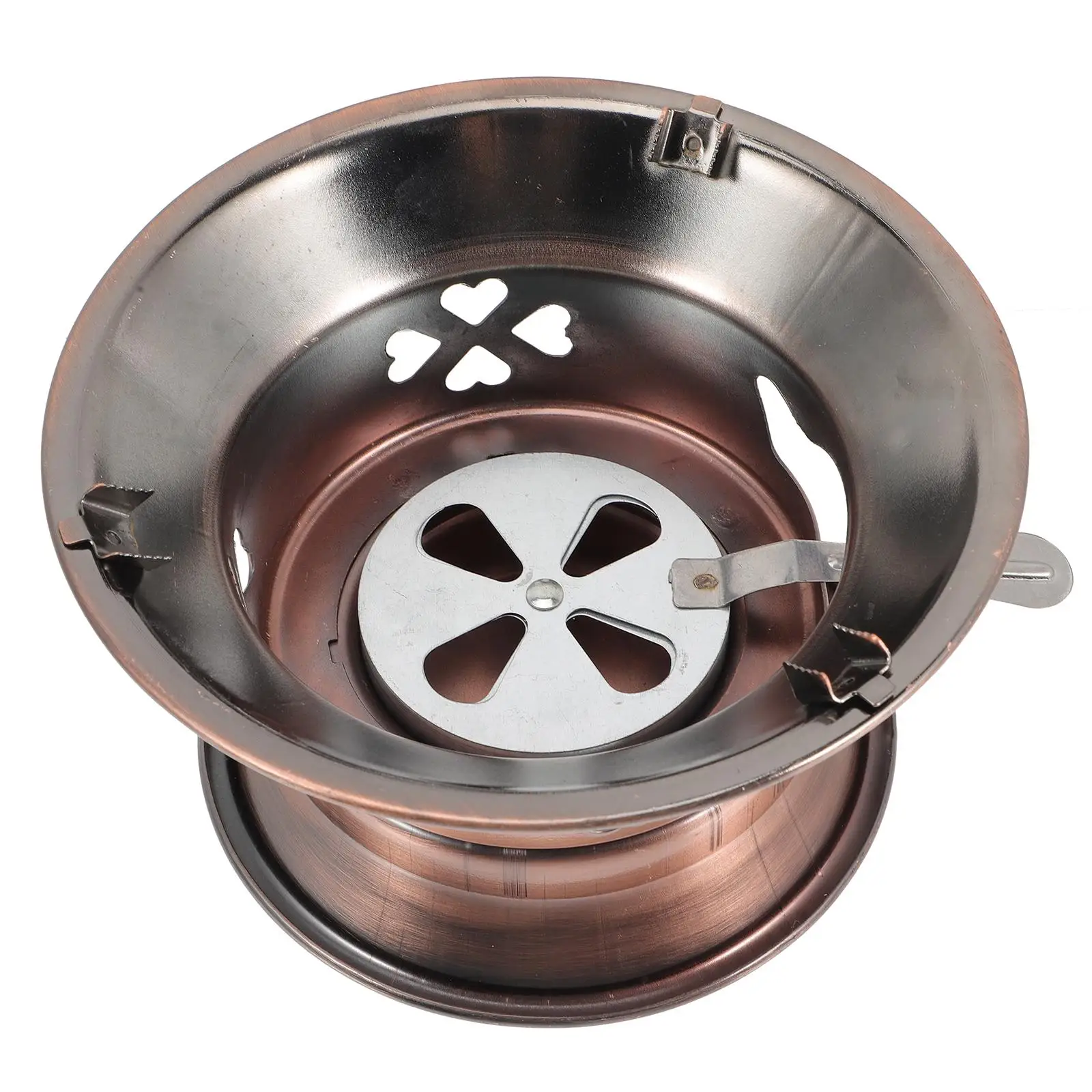 

Retro Alcohol Stove Portable Camping Burner Mini Lightweight Metal Design Outdoor Cooking Gear Hiking Pocket Size