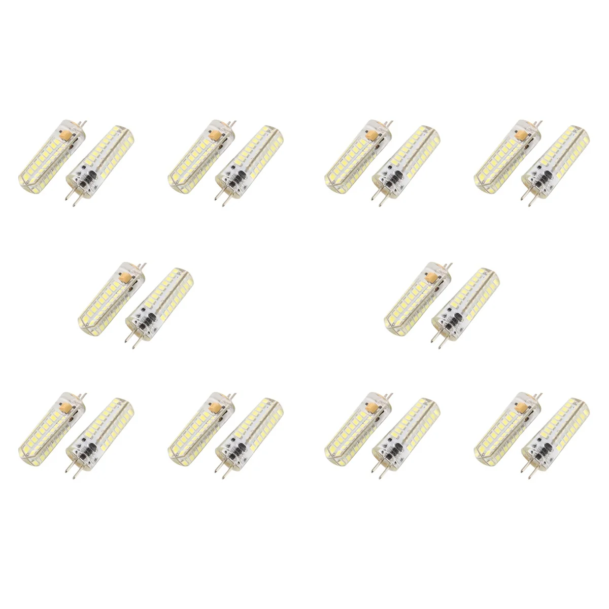 

A79I 20x 6.5W GY6.35 LED Bulbs 72 2835 SMD LED 320lm 50W Halogen Lamps Equivalent Dimmable Pure White 6000K