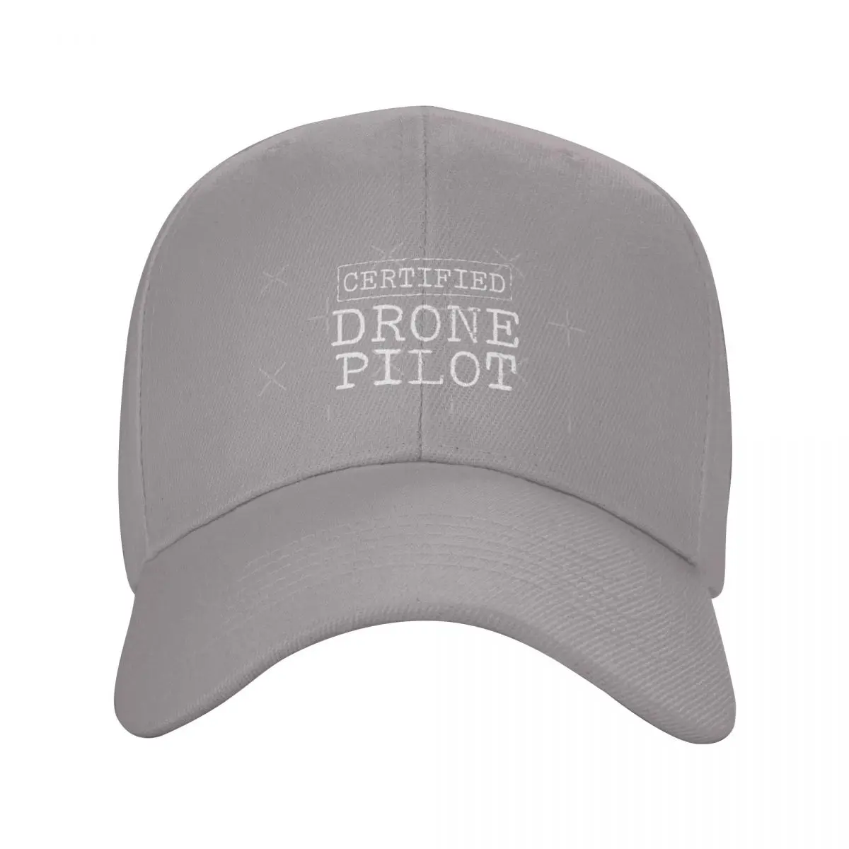 Certified Drone Pilot Fashion Baseball Cap Peaked Cap Men's Hat Women's Cap Hats