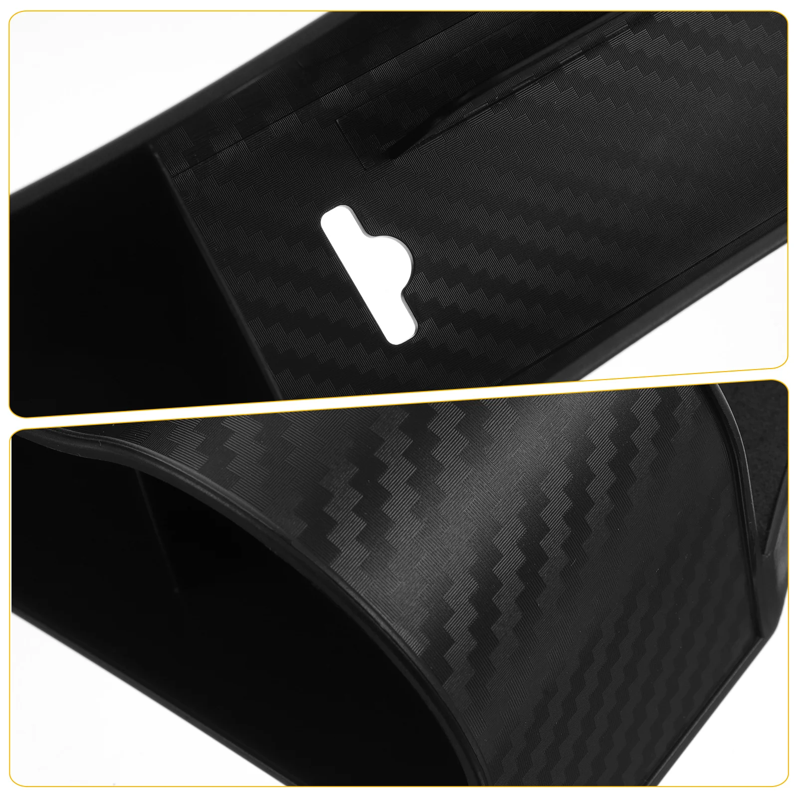 

2 Pcs Storage Box Set Console Side Organizer Car Middle Gap Filler Seat Organizers between Compartment Center Cup Holder