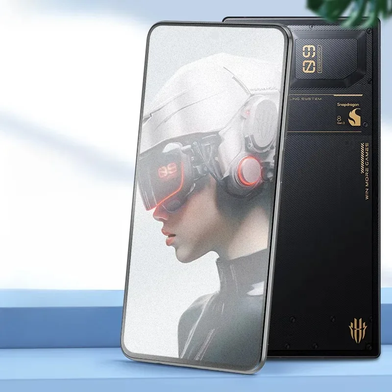 

3Piece For ZTE Nubia Red Magic 9 9S Pro Plus Redmagic9SPro 9SPro+ Matte Frosted Tempered Glass Screen Protector Film Glass Cover