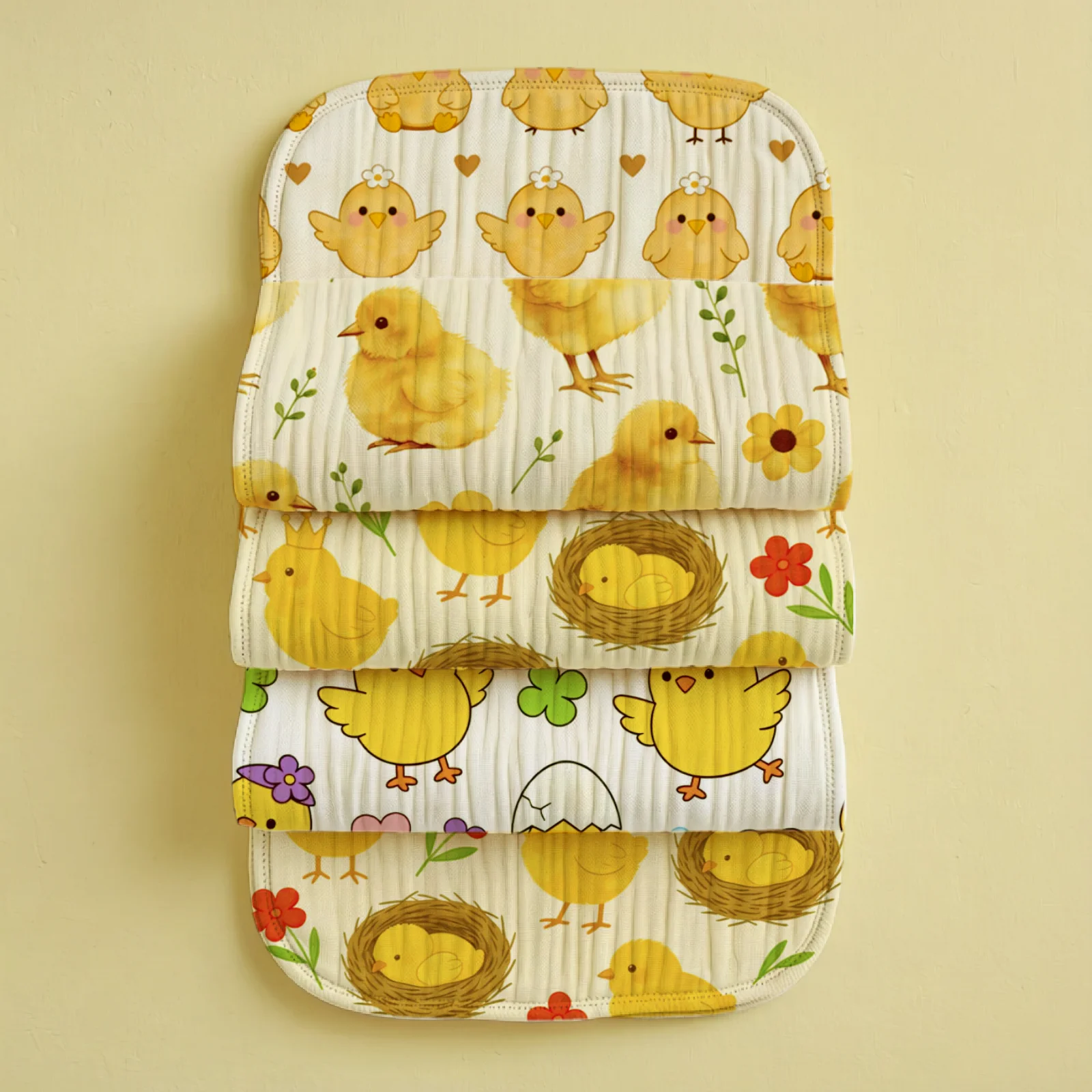 4pc Breathable Muslin Burp Clo - огляд і ціна Baby Clothing Fabric