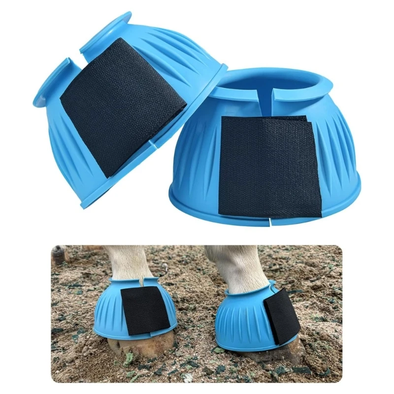 protege-chevaux-en-caoutchouc-flexible-pour-echauffement-coque-nervuree-avec-large-fermeture-enveloppante-paquet-paires