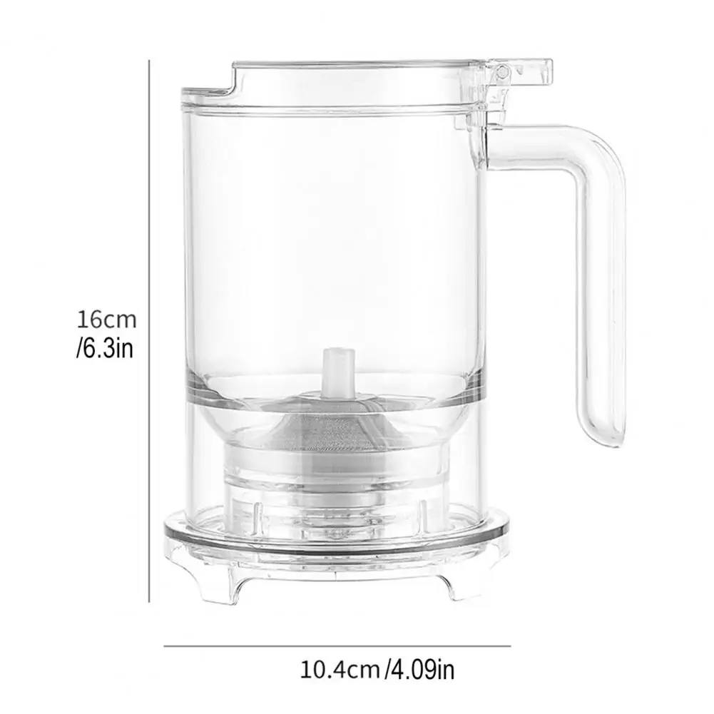 Tea Infuser Mug With Lid Detachable Filter Teapot For No-Bitter Brewing Large Capacity Leak-Proof Tumbler For Loose Leaf Tea