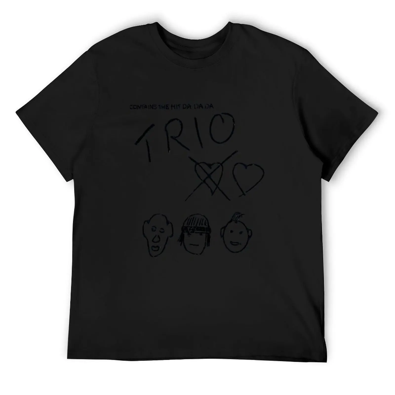 

Trio DA DA DA T-Shirt vintage aesthetic clothes new edition mens clothing