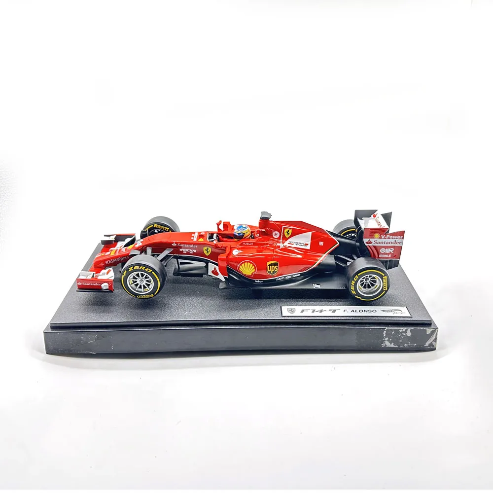 

HW 1/18 Scale Die-Cast F14-T F. Alonso Model Car Birthday Collection Gift Toy Scene Matching BLY67