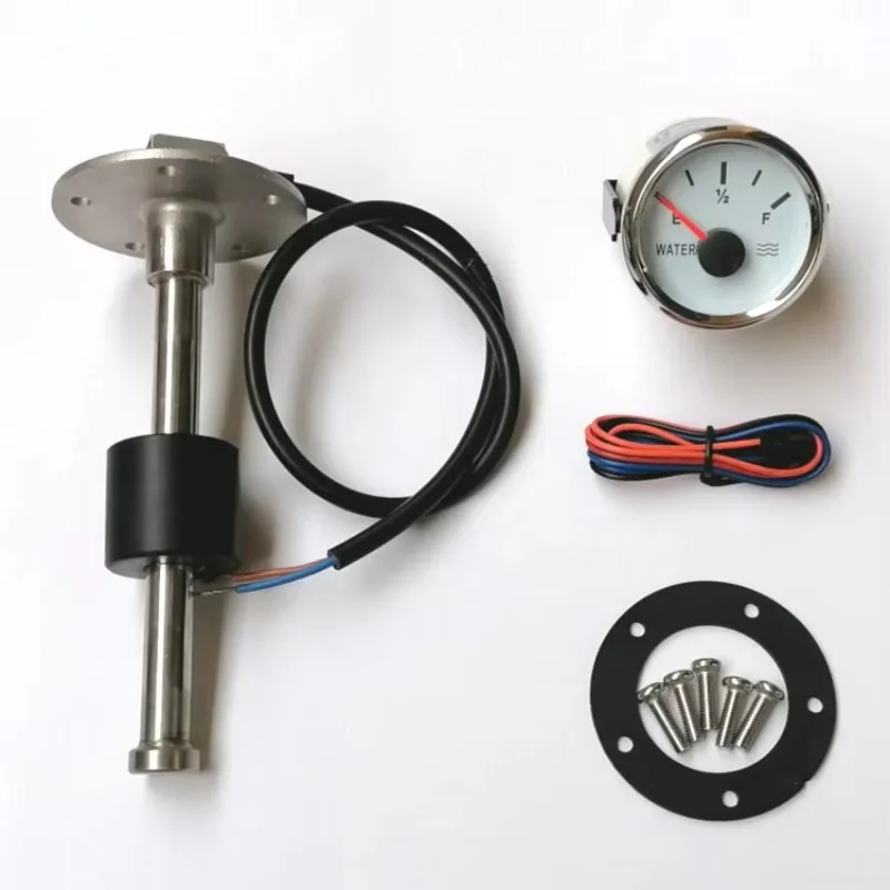 

24V Marine Stainless Steel Level Sensor Hydraulic Diesel Fuel Tank Automotive Oil Level Gauge