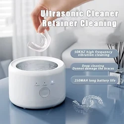Electric Braces Cleaning Box Multi-function Invisible Retainer Denture Cleaner Orthodontic Jewelry Clean Machine Oral Care Tool
