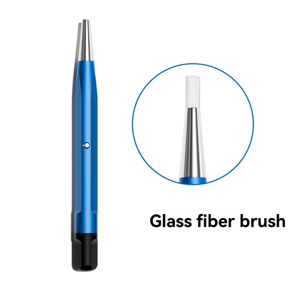 N18R ساعة فرشاة إزالة الصدأ القلم الألياف الزجاجية أداة تلميع نظيفة ساعة جزء الصدأ والخدش إزالة أداة إصلاح الأزرق
