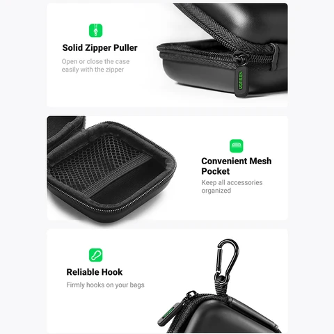UGREEN Чехол для наушников - защитный и стильный аксессуар — изображение продукта
