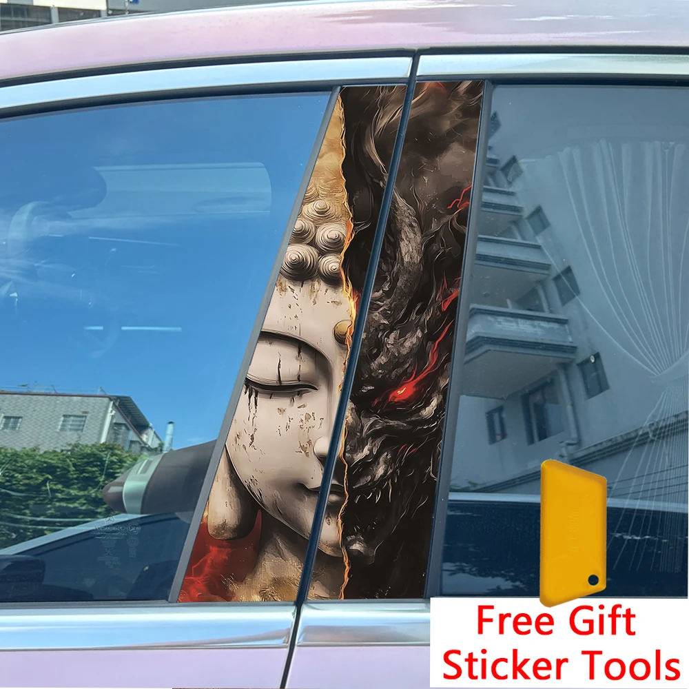 2Pcs Tattoo Clown B…