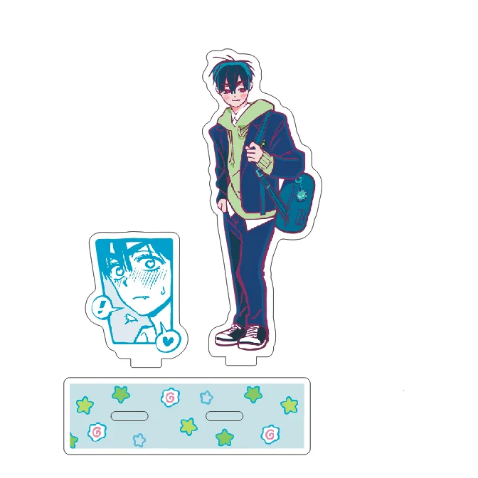 الغريبة المرحلة إيفان و تيل أرقام الاكريليك حامل أنيمي عمل الشكل الملحقات جمع الاطفال الشكل اللعب هدية سطح المكتب الحلي #2