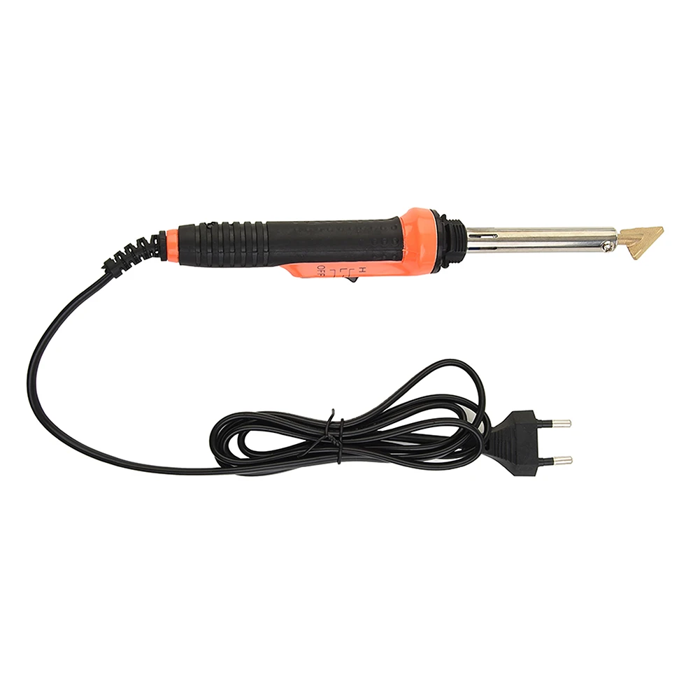 100W Electric Soldering Iron EU/US/UK/AU Plug For Auto Car Boat Bumper Kayak Repair Electric Soldering Iron Tip 110V-220V