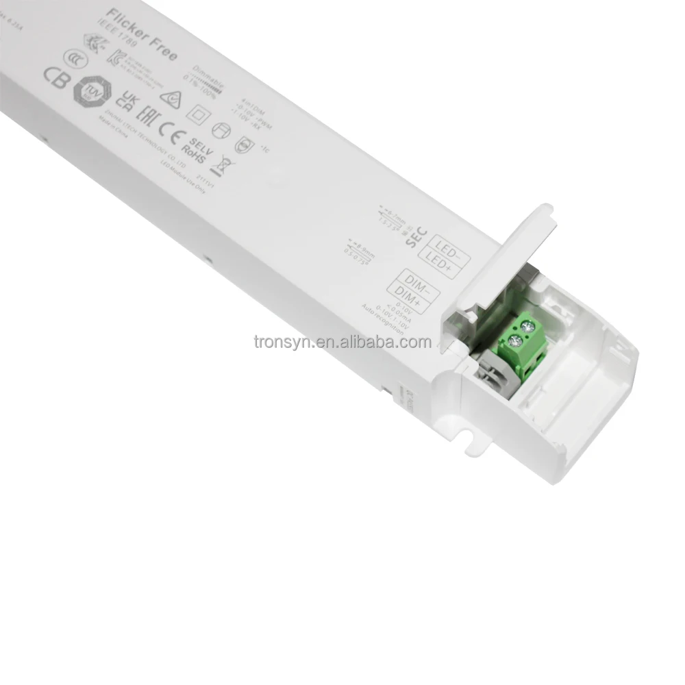 Pilote intelligent de la tension constante LED du LM-150-24-G1A2 150W 24V d'autorisation de LTECH avec 5 dans 1 fonction de gradation