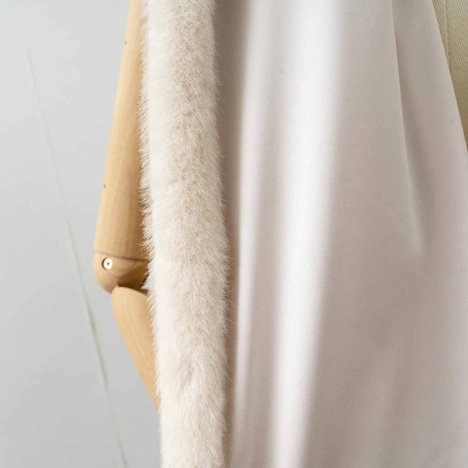 レディースファッション フェイクファー スカーフ、フェイクミンク マフラー