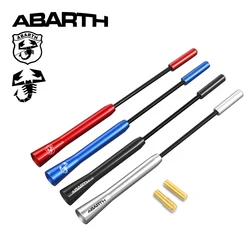 17cm Telescopic Car Antenna Strong Signal Radio Aerial Car Accessories For Fiat 500 Abarth Panda Tipo Egea Doblo 124 Spider