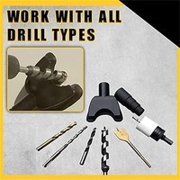 Hands-Free Dust Collector Universial Electric Drill Vacuum Suction Dustproof Device Power Tool Accessories Parts
