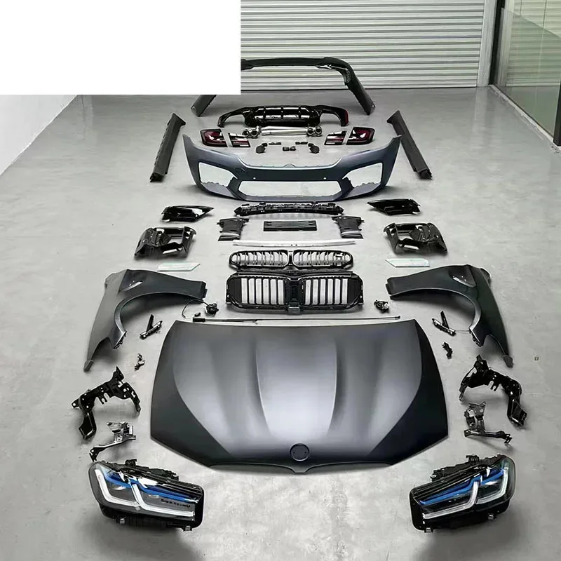 

Автомобильные аксессуары Bodykit для 5-й серии M5 F10 F18 2012-2018 Обновление до G30 Facelifts M SportПередний бампер Задние бамперы