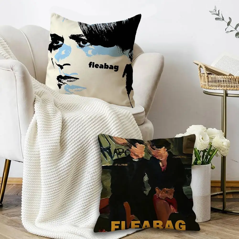 Fleabag Tv Show Canvas Personalized Pillow Dust Cover Bedroom Kids Party Decoration Pillowcase Birthday Children Gift
