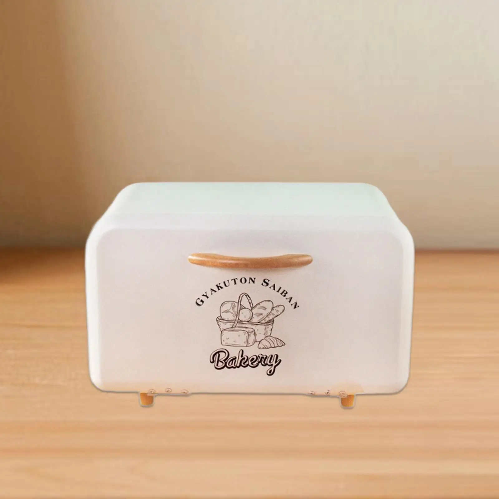 Bread Box Multipurpose Portable Vintage Bread Bin for Pantry Home Bakery