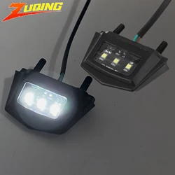 for KTM Motocross Plates Holder LED Light 12V Taillight License Plate Waterproof Motorcycle Accessories Lights